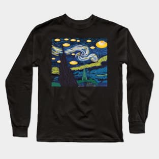 The Starry Night Long Sleeve T-Shirt